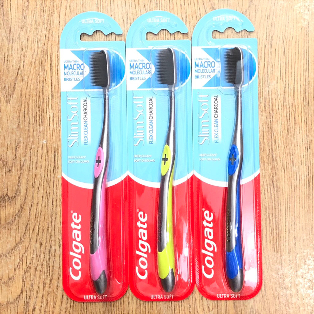 Bàn chải đánh răng Colgate Macro Molecula Flex Clean Charcoal