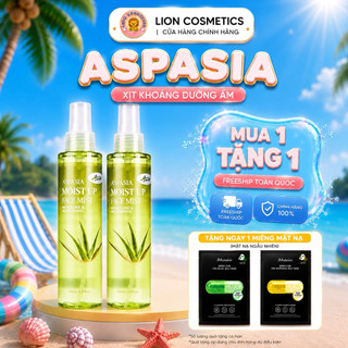 [ASPASIA] Xịt Khoáng Dưỡng Trắng Da Giữ Ẩm Aspasia Moist Up Face Mist Nha Đam Hàn Quốc 150ml