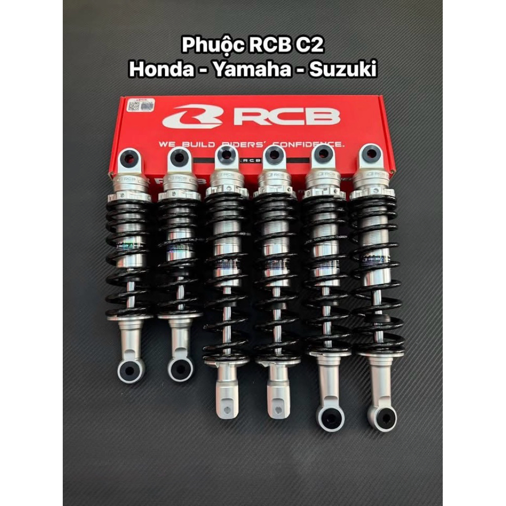 Phuộc RCB C2 cho AB/ Sirius/Jupiter/Fuled/Wave chính hãng RCB