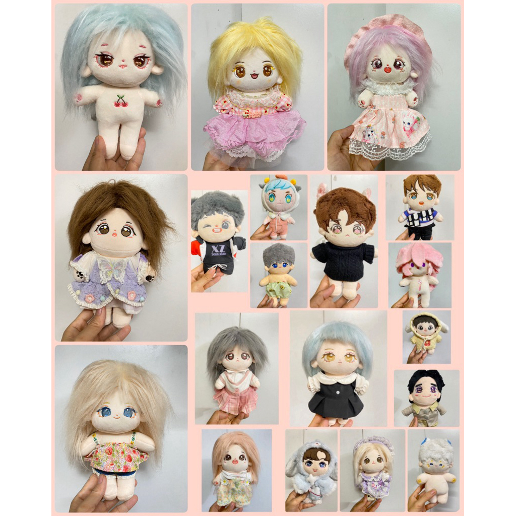 búp bê, gấu bông búp bê doll, doll nam nữ (ảnh chụp thật)