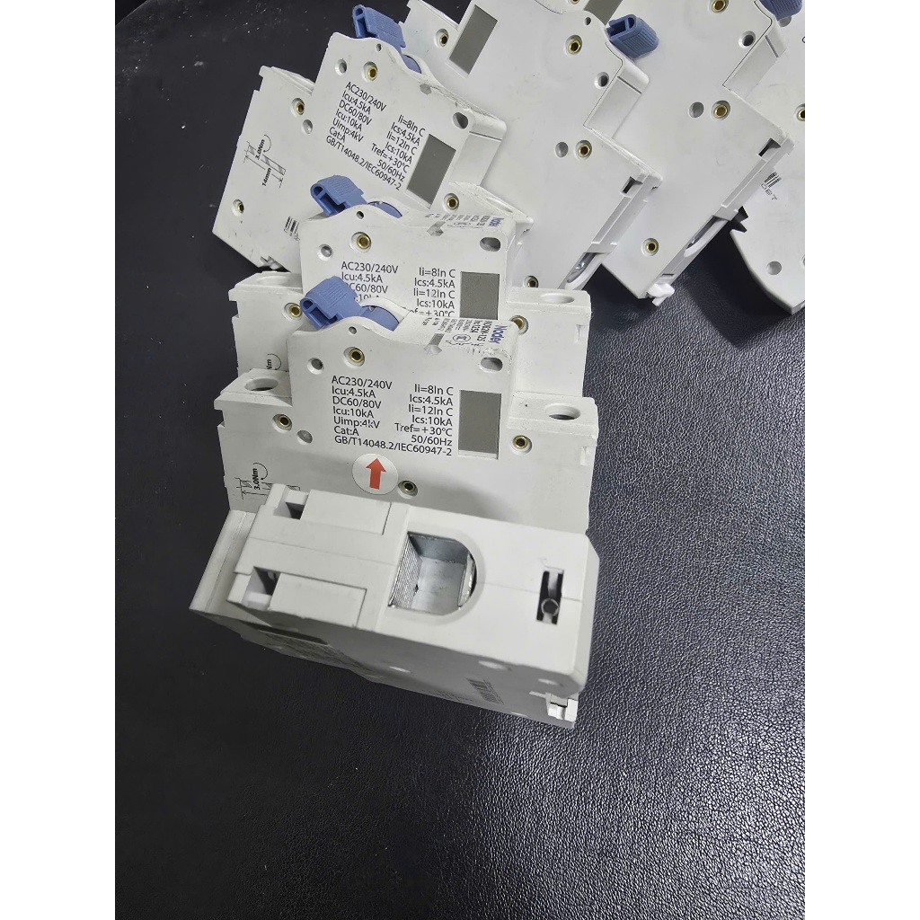 MCB Nader NDB2N-125 125A 1P 10kA | CB Tổng 125A Tủ Điện Nhà Xưởng
