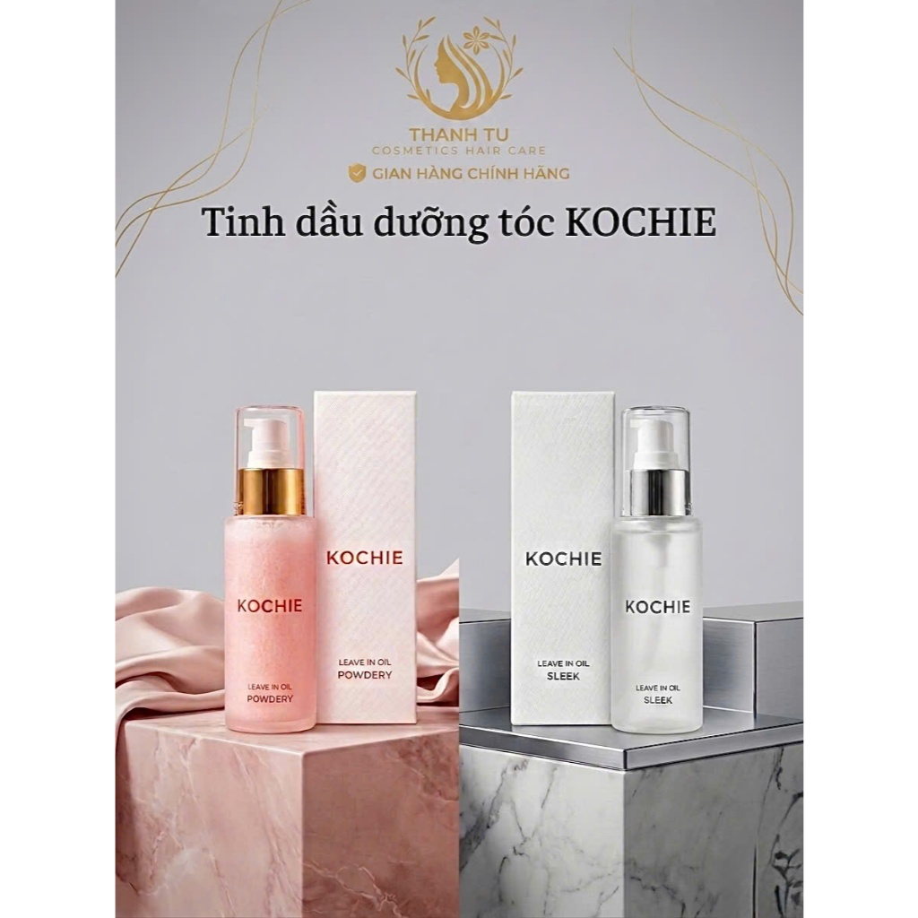 Tinh dầu dưỡng tóc Leave in oil KOCHIE 75ML / Thanh Tú Hair store – Gian hàng chính hãng.
