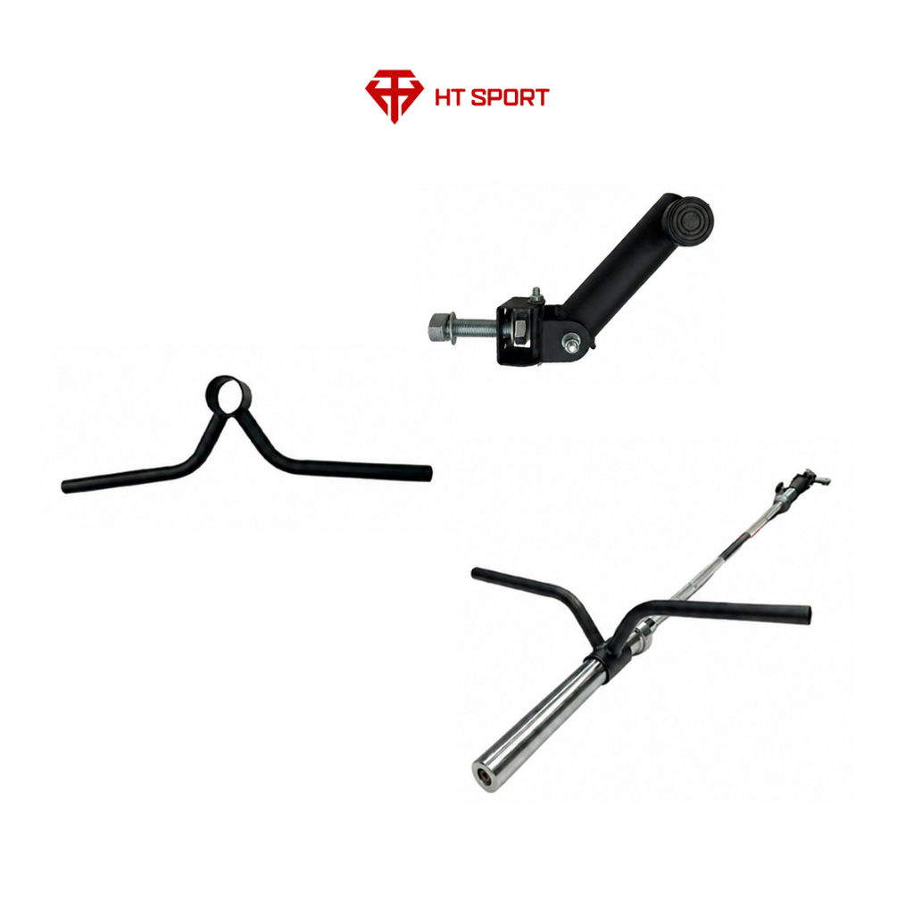 [Phụ kiện gym] Bộ xô T HT Sport Chất liệu thép dày 3 ly
