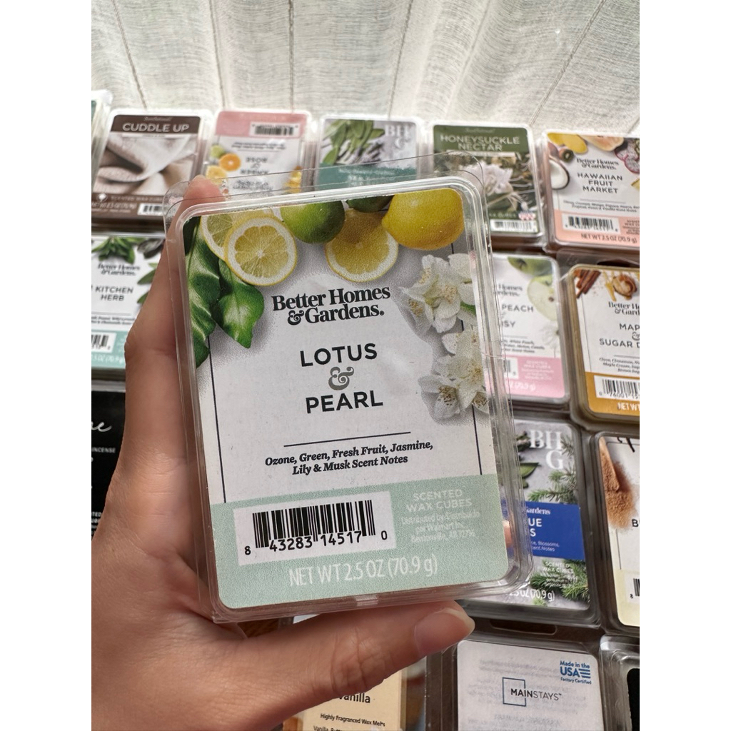 Lotus & Pearl - Better.Homes & Gardens wax cube