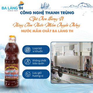 Nước Mắm Chắt Cá Cơm Ba Làng TH 800ml