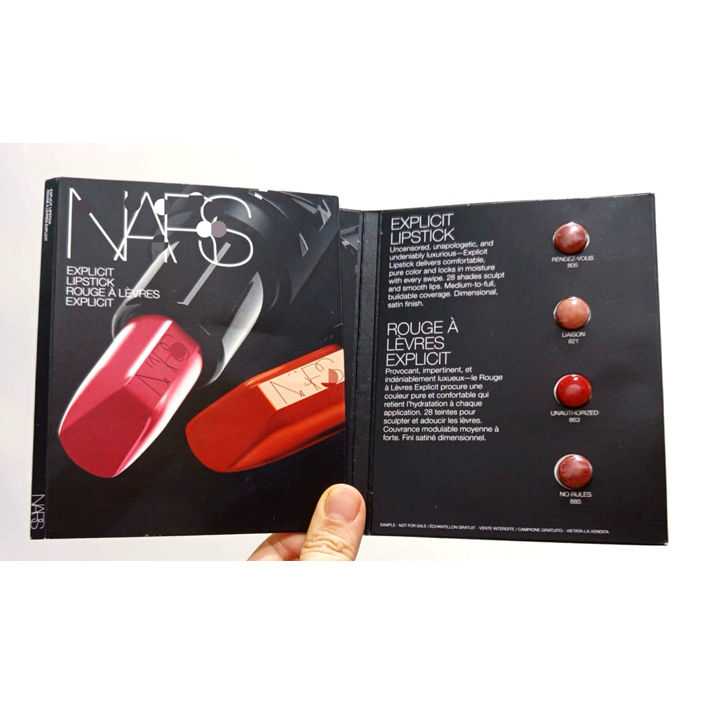 (Sample 4 ô) Son NÁT Explicit Lipstick
