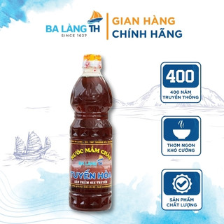 Nước Mắm Chắt Cá Cơm Ba Làng TH 800ml