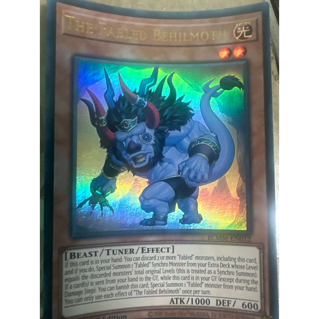 bài yugioh: the fabled behilmoth