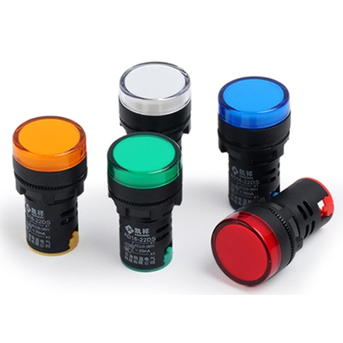 Đèn báo phi 22 mm , điện áp 220V, phù hợp lắp đặt tủ điện, bóng LED