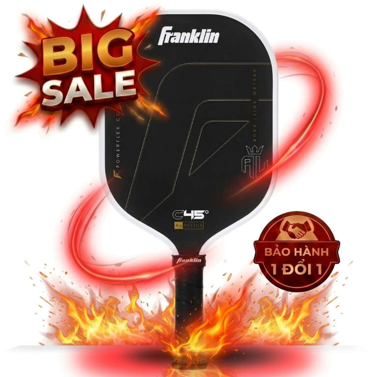 Vợt Pickleball Franklin C45 Aurelius Anna Leigh Waters Signature chính hãng