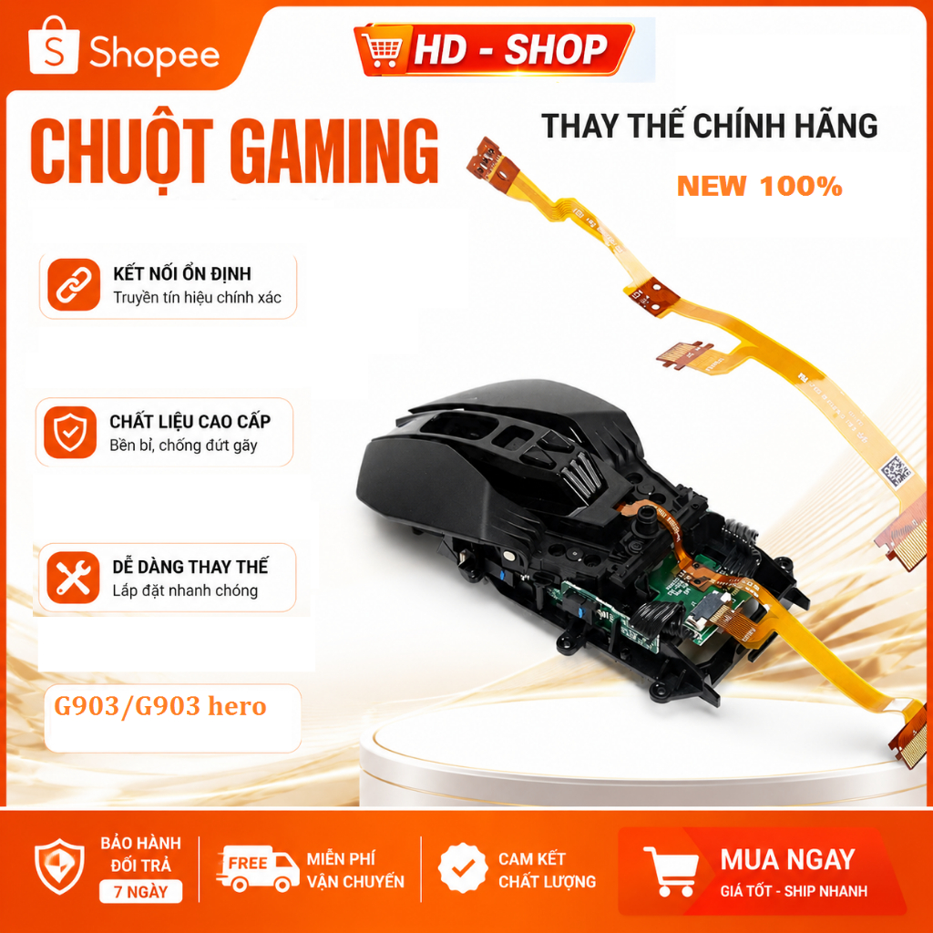 LOGITECH Cáp Mềm Cho chuột Logitech G900 G903 / G903