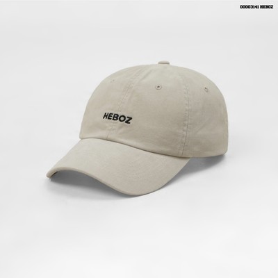 Nón unisex HEBOZ color 3M, mũ lưỡi trai kaki có logo thêu - 00003141