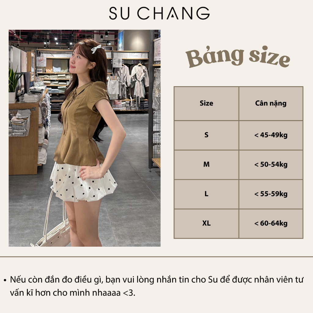 Áo Kiểu Cổ Sen Phối Dây Nơ Tay Bo A914 Su Chang Thời Trang Nữ | BigBuy360 - bigbuy360.vn