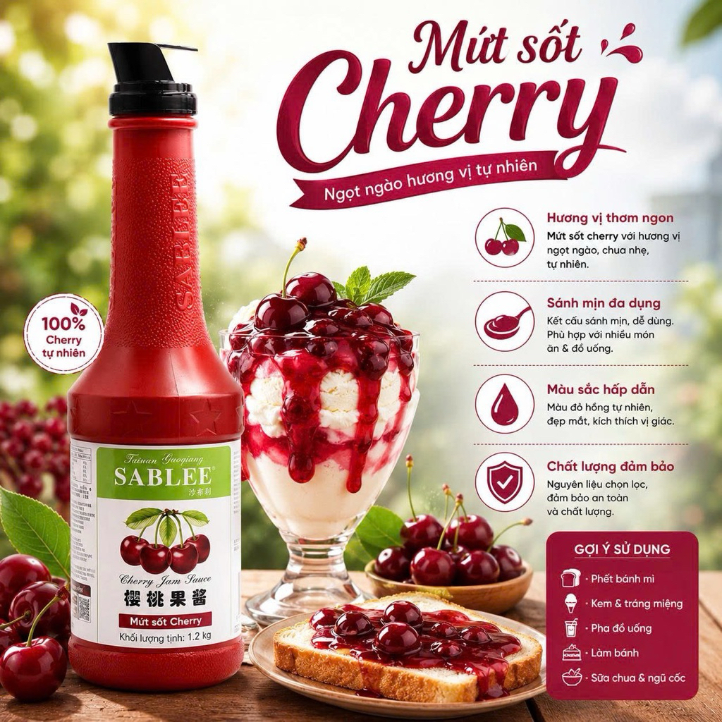 Sốt mứt Chery Sablee