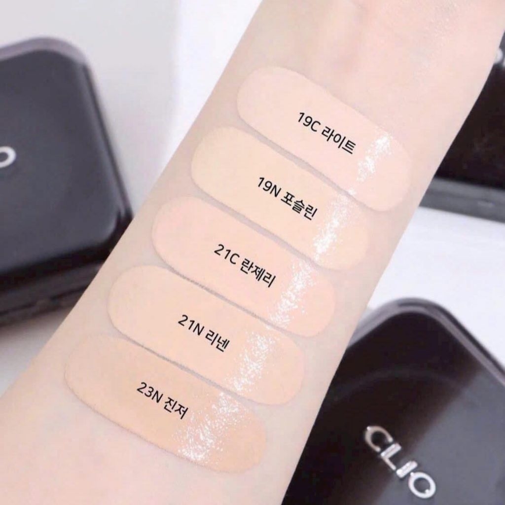 Cushion CLIO Kill Cover The New Founwear Cushion Che Phủ Tốt đen kèm lõi