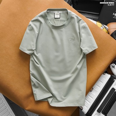 Áo thun nam HEBOZ basic slim 4 chiều 5M - 00003138