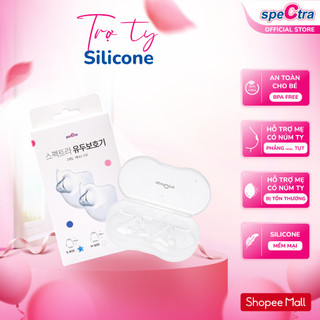 Trợ Ti Spectra - Silicone, Bảo Vệ Bầu Ngực Mẹ, Hàng Chính Hãng (02 Chiếc/ Set)