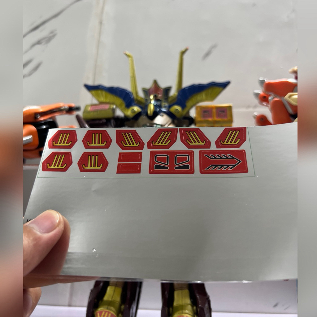 Decal Gao GOD, tem dán Gao GOD, Gao GOD size DX
