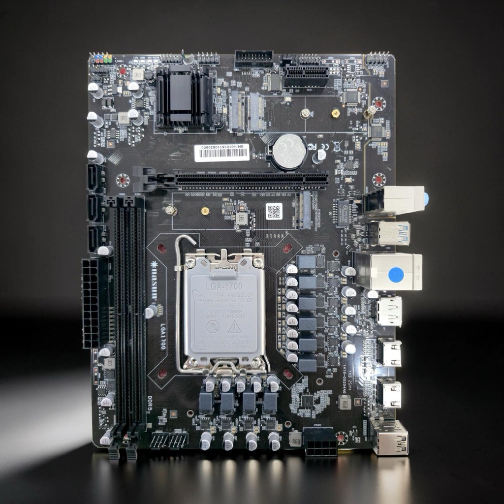 Mainboard H610 DDR5, Main H610, Main pc H610 chính hãng Nasun
