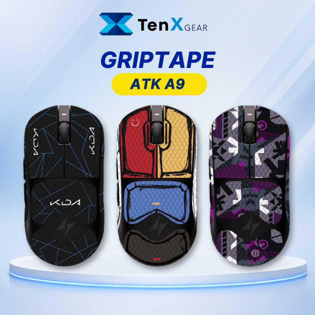 Miếng Dán Grip Tape Chống Trượt Chuột ATK A9 SE | Pro | Plus | Ultra -  Griptape ATK A9