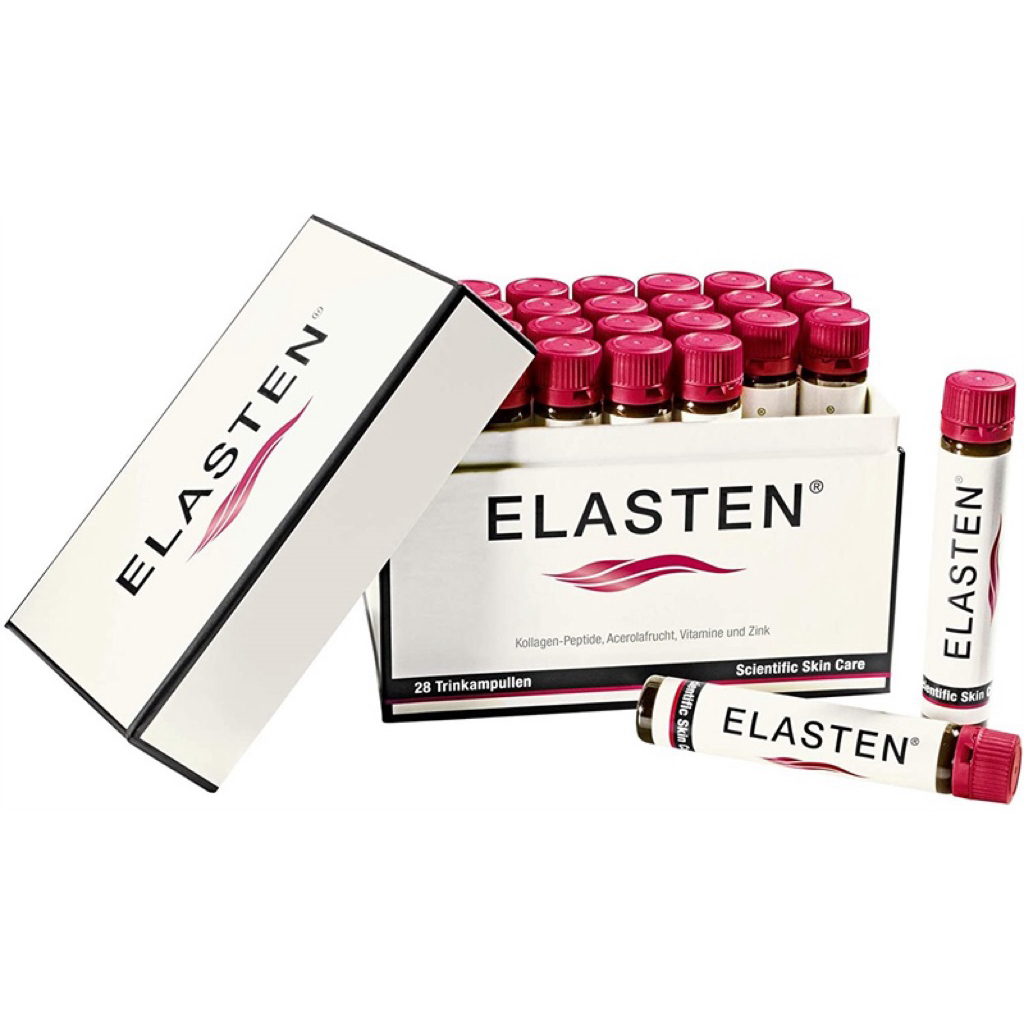 (Hàng CTy) Nước Uống Collagen Elasten (Hộp 30 ống x 25ml)