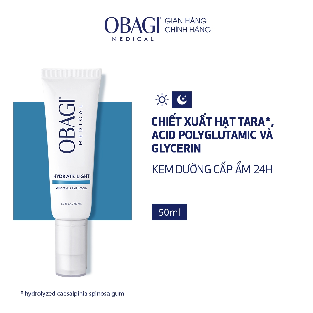 [Hàng Chính Hãng ] Obagi Hydrate Light – Kem Dưỡng Dạng Gel Dưỡng Ẩm Hằng Ngày hoanghien