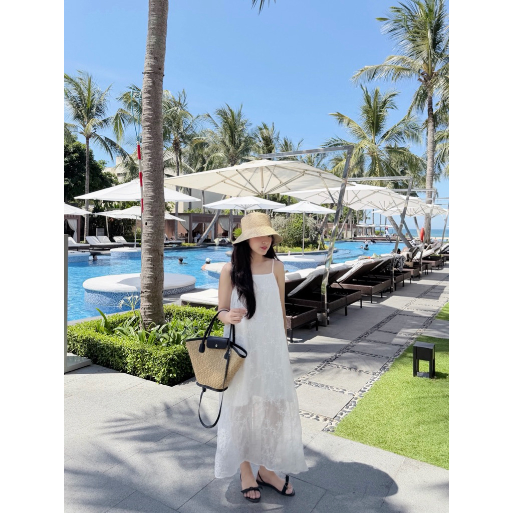 Bella dress - đầm dây ren tơ hoa Ma Vie