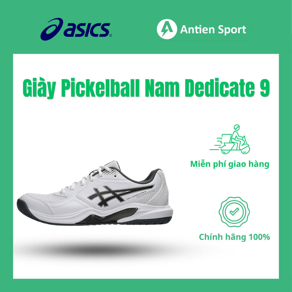 Giày Chơi Pickelball Nam Asics Gel-Dedicate 9