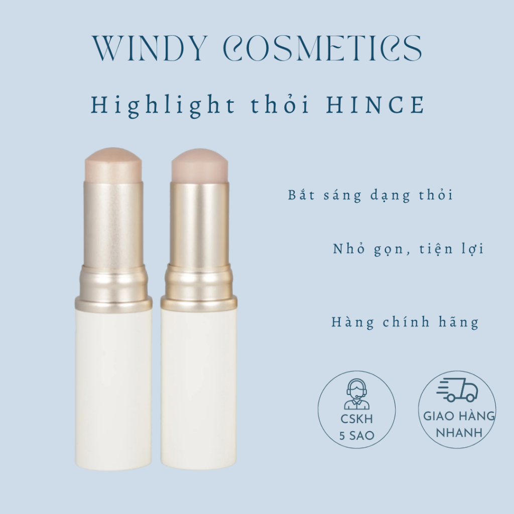 Nhũ Bắt Sáng Dạng Thỏi Hince True Dimension Radiance Balm 10g Highlight Hince - Windy.Cosmetics