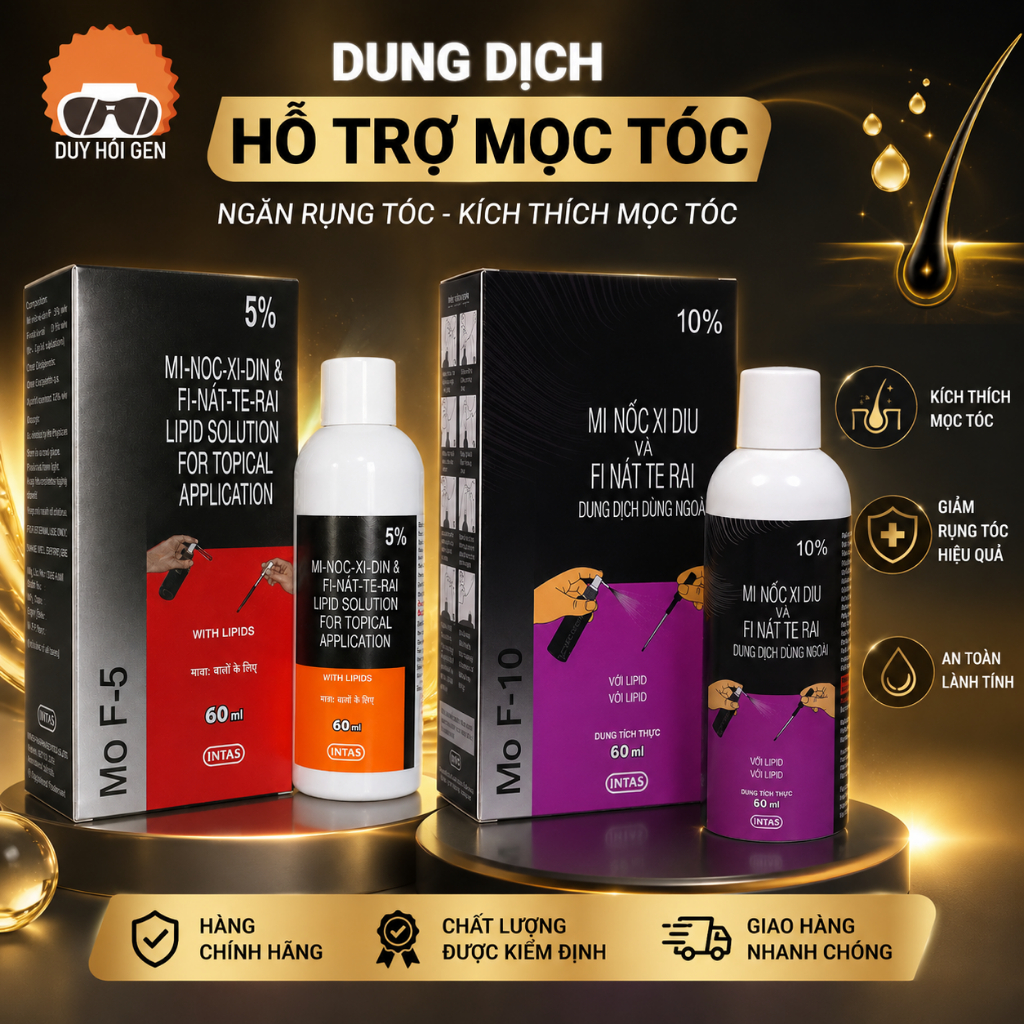 Serum Morr F5 & Morr F10 mọc tóc cho nam