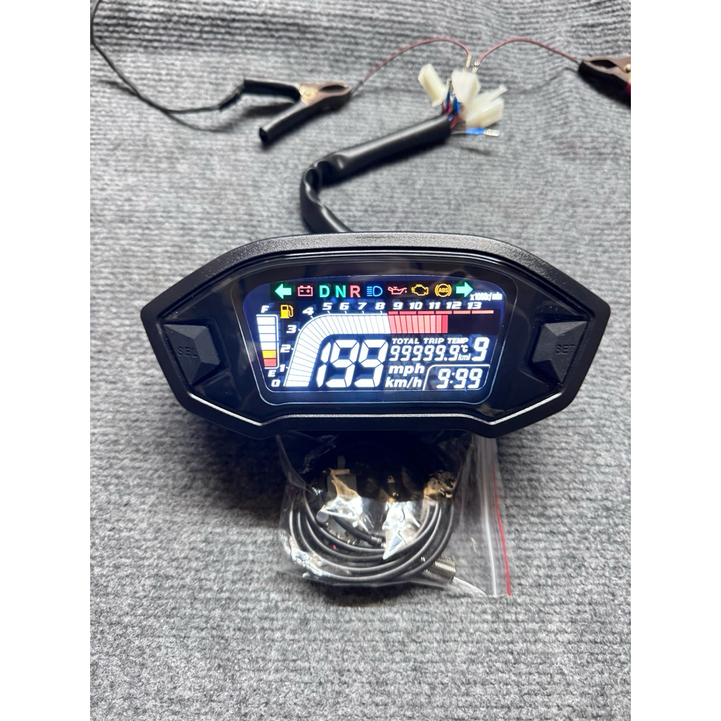 Đồng hồ điện tử xe máy mẫu msx ( không phải đồng hồ zin msx )