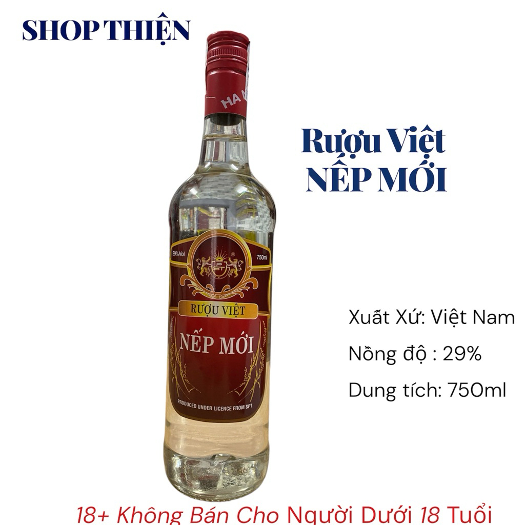 Nếp Mới 750ml 29% - Hàng Việt Nam - Shop Thiện