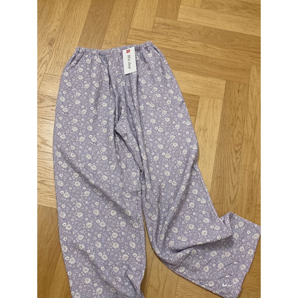 Quần dài nữ Muslin mặc nhà(Thêm màu)