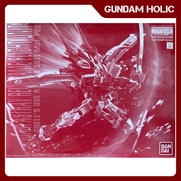 [CÓ SẴN] Mô Hình Lắp Ráp MG Astray Red Frame Flight Unit – Gundam Seed Astray Chính Hãng Bandai