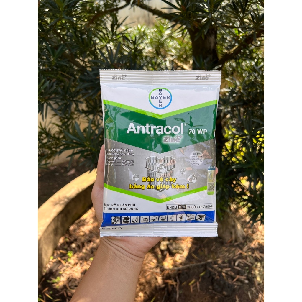 Gói đựng Phân bón Antracol 700WP Chính hãng - Gói 100gr (dạng bột)
