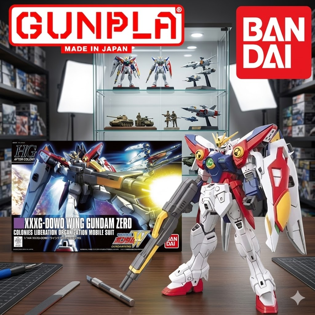 Mô Hình Lắp Ráp BANDAI NAMCO 1/144 HGAC Wing Gundam Zero - Gundam Wing