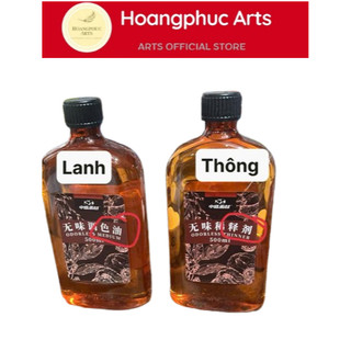 Dầu lanh/Dầu thông không mùi pha màu sơn dầu