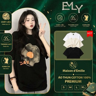 Áo Phông Unisex Nam Nữ Oversize Áo Thun Nữ Form Rộng Local Brand Cotton 100% Basic Premium Vải Dày Dặn Co Giãn Mềm Mát