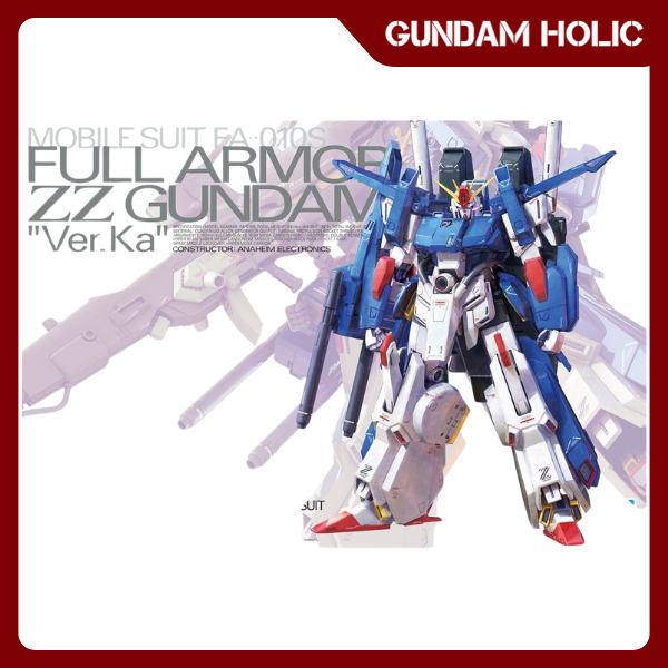 [CÓ SẴN] Mô Hình Lắp Ráp MG Full Armor ZZ Gundam Ver.ka – Gundam Mobile Suit ZZ Chính Hãng Bandai