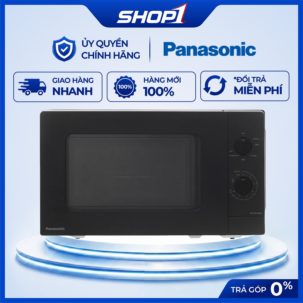 Lò vi sóng có nướng Panasonic NN-GM22QBYUE 20 lít