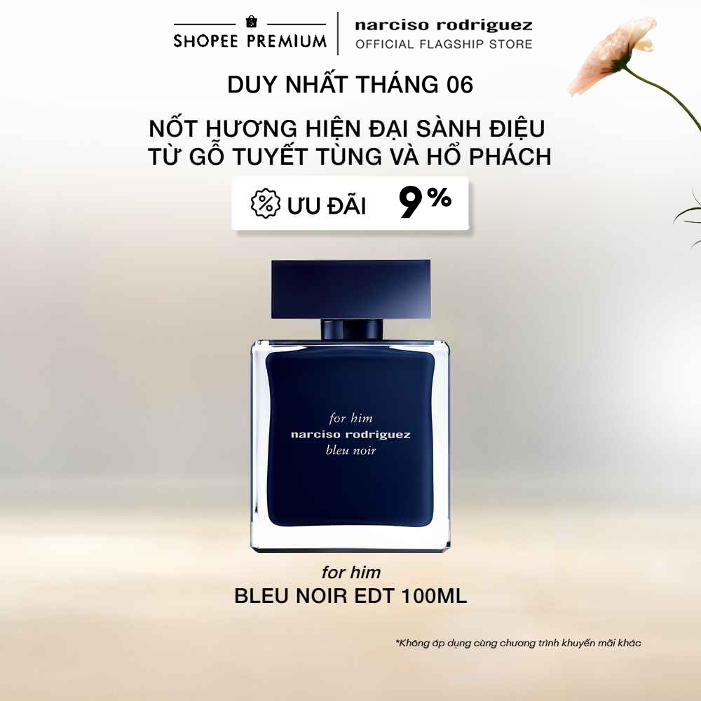 Nước Hoa nam Narciso Rodriguez For Him Bleu Noir Eau De Toilette 100ml