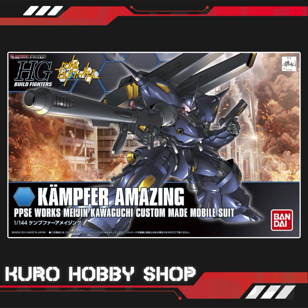 [CÓ SẴN] HGBF 1/144 Kampfer Amazing - Mô Hình Lắp Ráp Gundam Chính Hãng Bandai