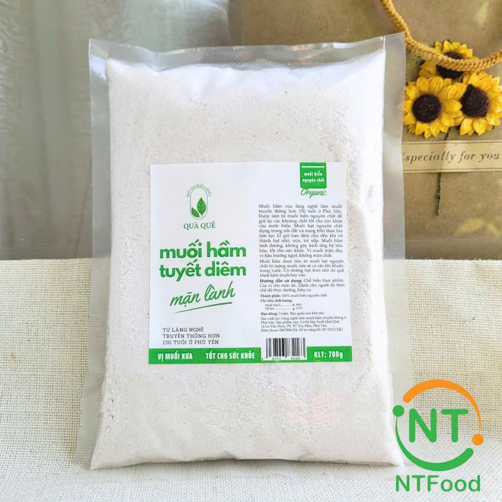 Muối Hầm Tuyết Diêm Bịch 700g NTFood - Nhất Tín Food