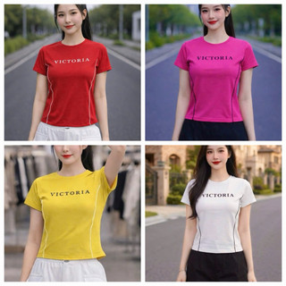 Áo phông Vic thể thao mặc mát, co giãn tốt