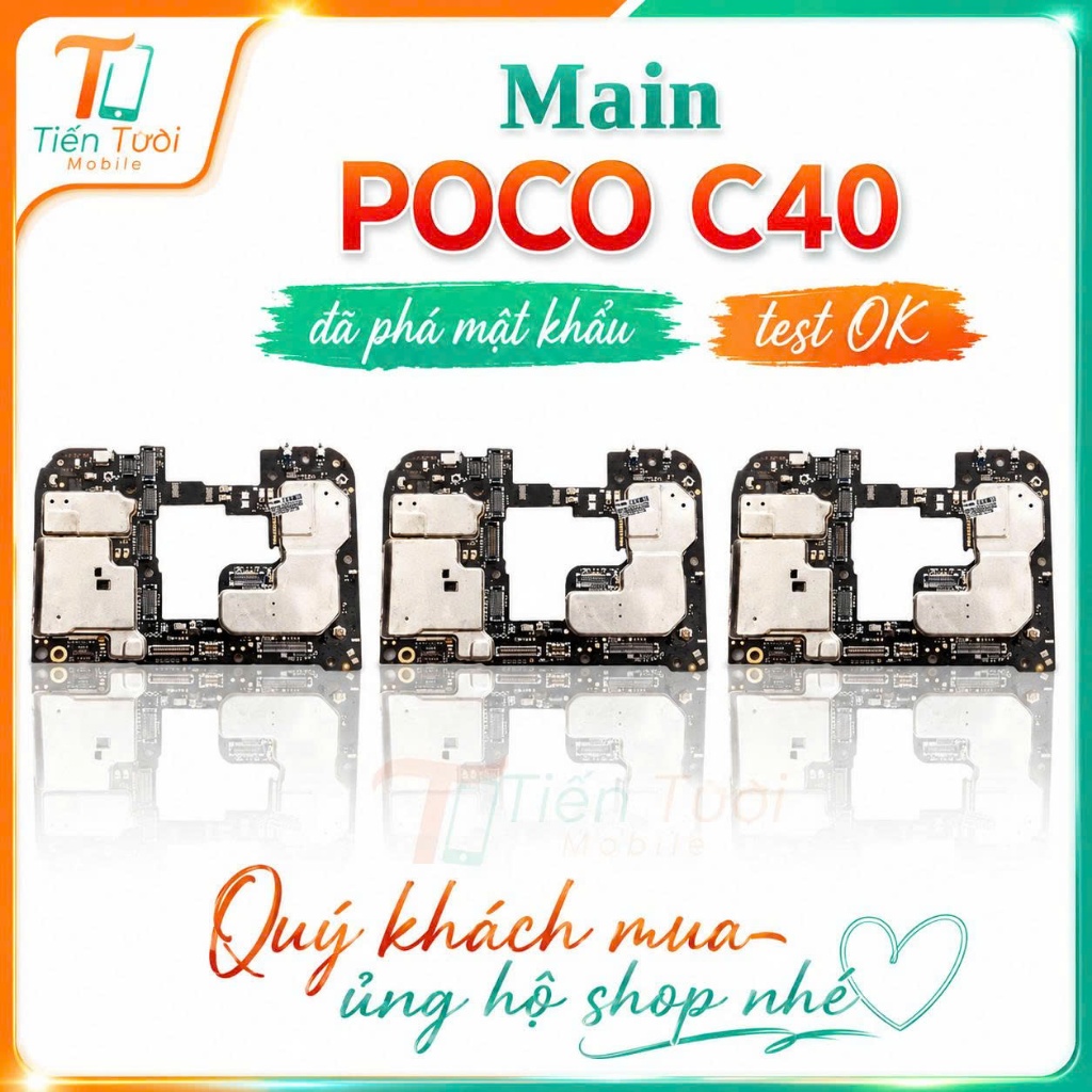 Main Poco C40 Full Chức Năng – Đã Test OK – Phá Mật Khẩu OK