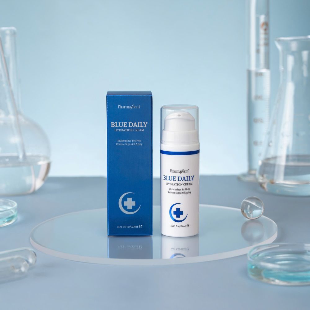 Ảnh 8 của Kem dưỡng Pharmaform Blue Daily, Phyto Boost Cream phục hồi, chống ánh sáng xanh 30g