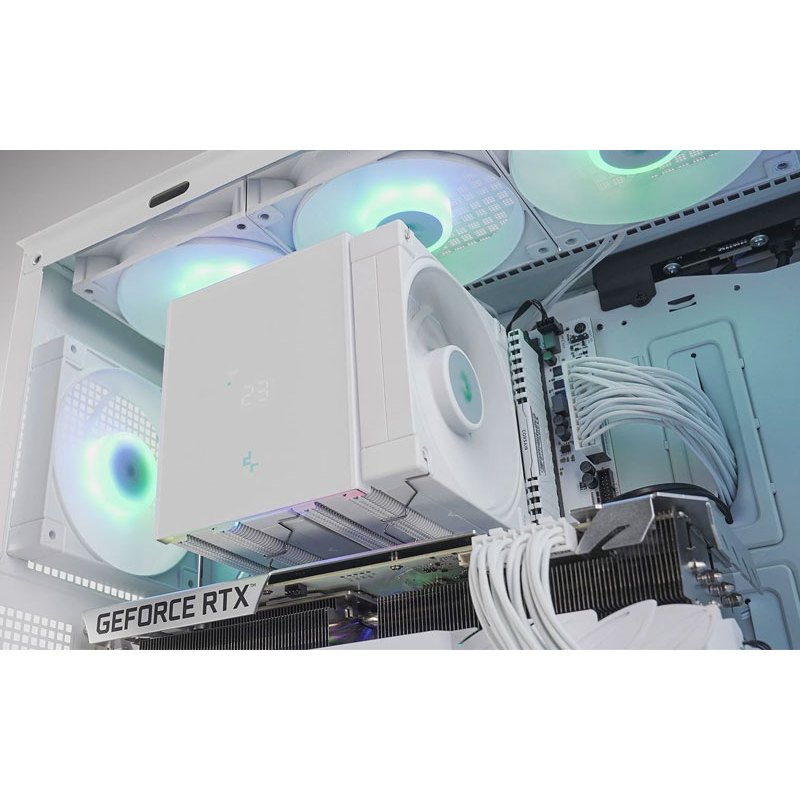 [USED] Deepcool AK620 DIGITAL PRO WH – Đẳng cấp tản nhiệt khí tích hợp hiển thị, làm mát mạnh mẽ cho