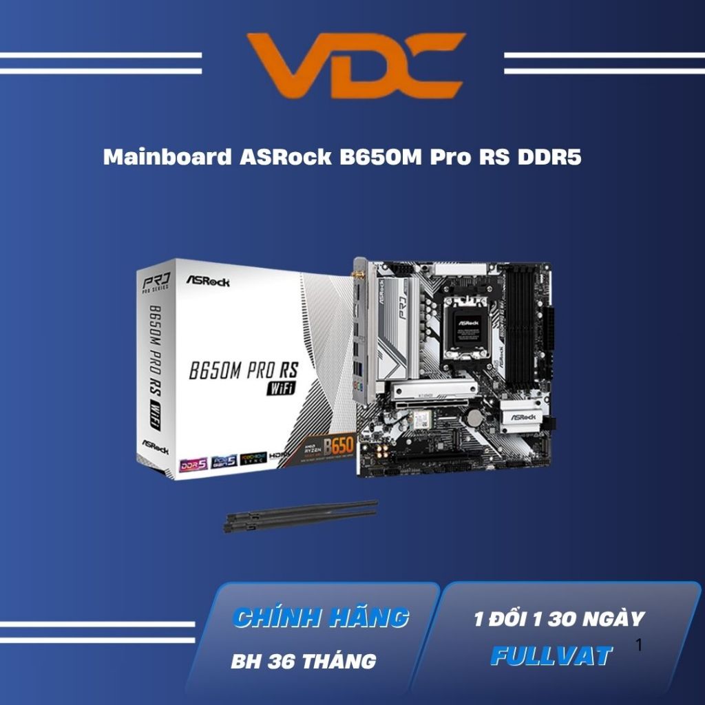 Mainboard Asrock B650M Pro RS Wifi DDR5
