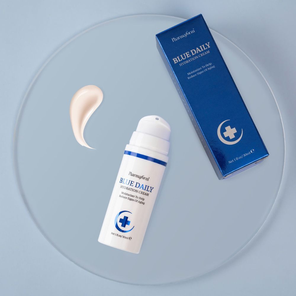 Ảnh 9 của Kem dưỡng Pharmaform Blue Daily, Phyto Boost Cream phục hồi, chống ánh sáng xanh 30g