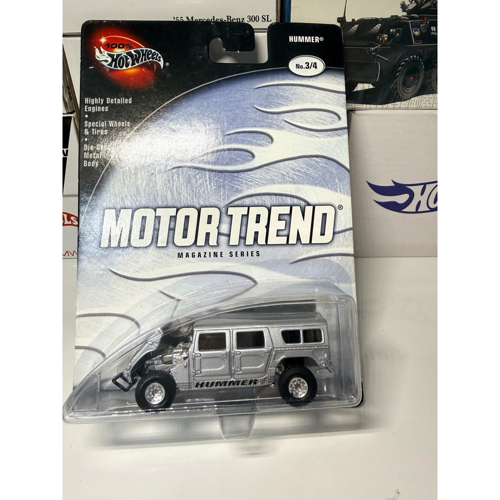 Xe mô hình Hotwheels 100% Hummer H1